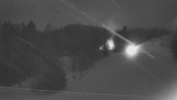 Dojezd hlavní sjezdovky