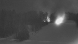 Dojezd hlavní sjezdovky