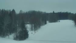 Dojezd hlavní sjezdovky