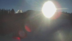 Dojezd hlavní sjezdovky