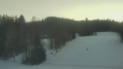 Dojezd hlavní sjezdovky