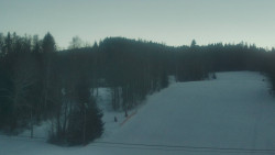 Dojezd hlavní sjezdovky