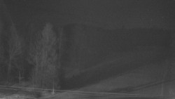 Dojezd hlavní sjezdovky