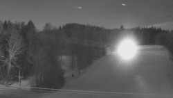 Dojezd hlavní sjezdovky