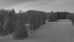 Dojezd hlavní sjezdovky