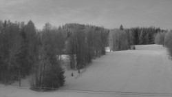 Dojezd hlavní sjezdovky