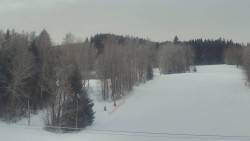 Dojezd hlavní sjezdovky