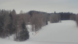 Dojezd hlavní sjezdovky