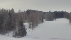 Dojezd hlavní sjezdovky