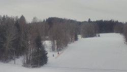 Dojezd hlavní sjezdovky