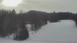 Dojezd hlavní sjezdovky