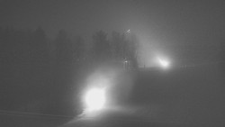 Dojezd hlavní sjezdovky