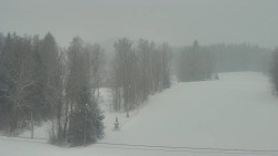 Dojezd hlavní sjezdovky