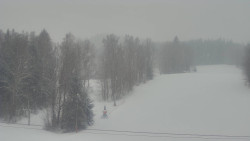 Dojezd hlavní sjezdovky