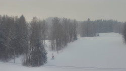 Dojezd hlavní sjezdovky