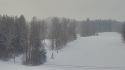 Dojezd hlavní sjezdovky