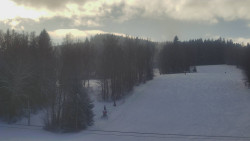 Dojezd hlavní sjezdovky