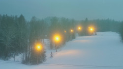 Dojezd hlavní sjezdovky