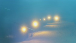 Dojezd hlavní sjezdovky