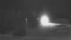 Dojezd hlavní sjezdovky