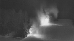 Dojezd hlavní sjezdovky