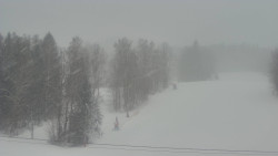 Dojezd hlavní sjezdovky