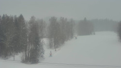 Dojezd hlavní sjezdovky