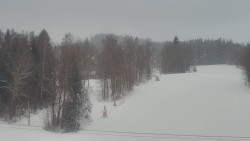 Dojezd hlavní sjezdovky