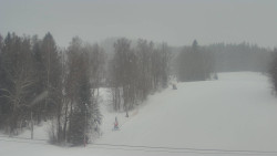 Dojezd hlavní sjezdovky