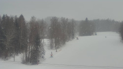 Dojezd hlavní sjezdovky