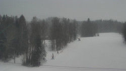 Dojezd hlavní sjezdovky