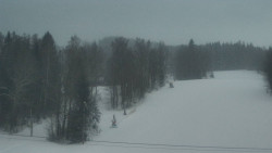 Dojezd hlavní sjezdovky