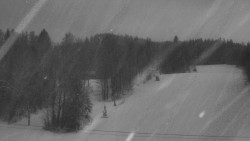 Dojezd hlavní sjezdovky