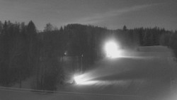 Dojezd hlavní sjezdovky