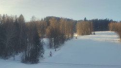 Dojezd hlavní sjezdovky