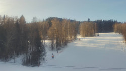 Dojezd hlavní sjezdovky