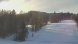 Dojezd hlavní sjezdovky