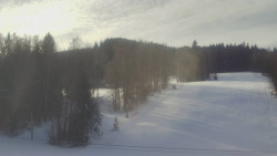 Dojezd hlavní sjezdovky