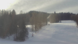 Dojezd hlavní sjezdovky