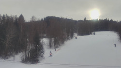 Dojezd hlavní sjezdovky