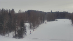 Dojezd hlavní sjezdovky