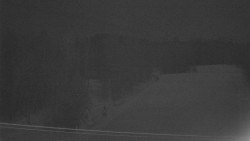 Dojezd hlavní sjezdovky