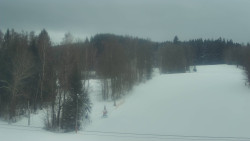 Dojezd hlavní sjezdovky