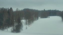 Dojezd hlavní sjezdovky