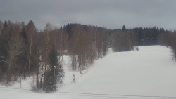 Dojezd hlavní sjezdovky