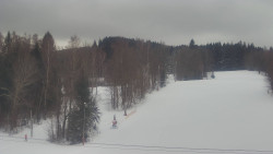 Dojezd hlavní sjezdovky