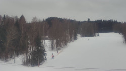 Dojezd hlavní sjezdovky