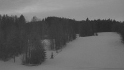 Dojezd hlavní sjezdovky