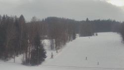 Dojezd hlavní sjezdovky