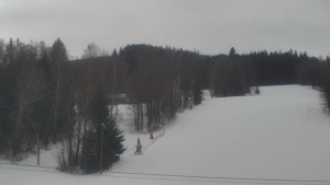 SKICENTRUM Miroslav Lipová Lázně - Dojezd hlavní sjezdovky - 15.1.2026 v 07:25 SKICENTRUM Miroslav Lipová Lázně - Dojezd hlavní sjezdovky - 15.1.2026 v 07:25
